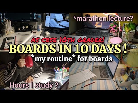BOARDS IN 10DAY😭📈| study with me | CBSE CLASS10 student | CLASS10