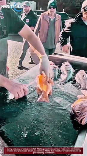 Expert Rockfish Filleting : How Skilled Fishmongers Create Perfect Cuts