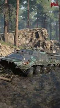 TUZ 420 Tatarin Tank Tow TUZ 166 in Snow Runner