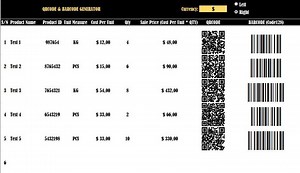 QR Code & Barcode Generator: Infinite Color Excel App (PDF) - Etsy