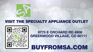 An industry secret, Specialty Appliance Outlet has the best prices!