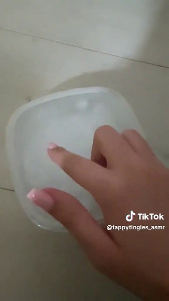 ASMR: Soft Tapping and Whispering on Ice Cube Sounds
