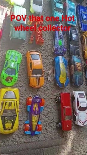 POV that one Hot wheel collector that's rich