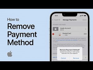 How To Remove Payment Method on iPhone - Easy Guide