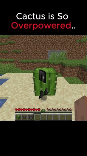 Cactus Moment in Minecraft #minecraft