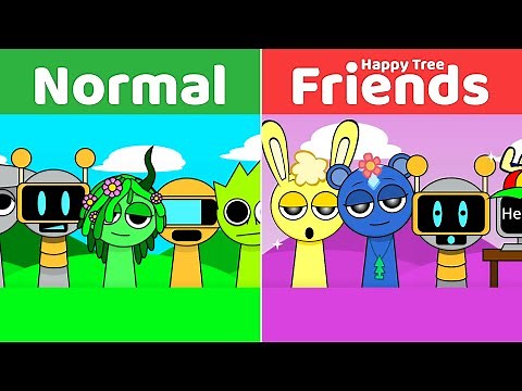 Incredibox Sprunki VS Happy Tree Friends (New Mod)