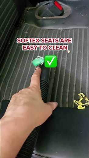 [QUICK GUIDE] SofTex vs Leather: Which is Better? 🚙 👀 #shorts