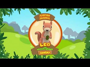 Plantain Squirrel - Leo The Wildlife Ranger Animal Diaries | Animal Facts for Kids
