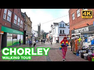 Chorley Town Centre | 4K Walk
