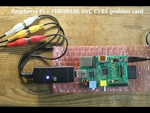 UVC CVBS composite capture card work on Raspberry Pi