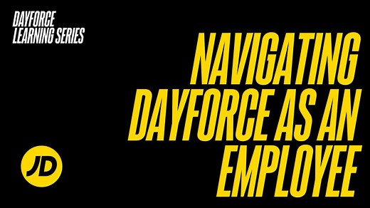 DAYFORCE - NAVIGATING AS AN EMPLOYEE