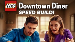 Building the LEGO Downtown Diner: A Speed Build of This Must-Have Set