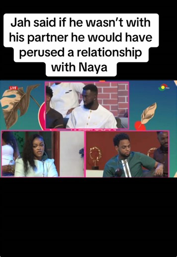 Jah's Relationship Choices on Perfect Match