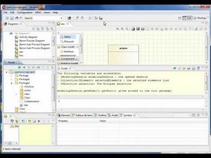 [Modelio] Add Jython Scripts to the interface