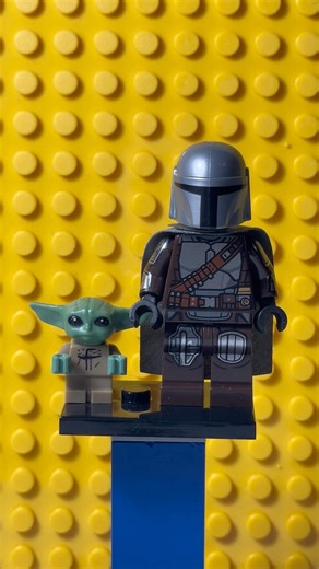 Mandalorian and Grogu Lego #lego #обзорлего #starwars #legostarwars #figure