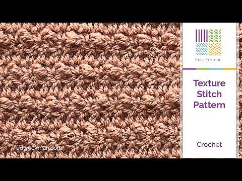 Texture Stitch Crochet Pattern