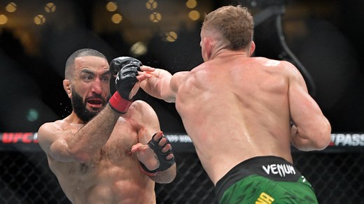UFC: l’impressionnante blessure à la lèvre de Belal Muhammad après sa défaite contre Della Maddalena