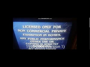 Paramount Feature Presentation Logo 1995-2006