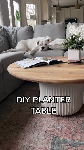 DIY Planter Table Tutorial