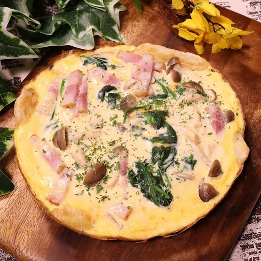 フライパンで！キッシュ 作り方・レシピ | クラシル