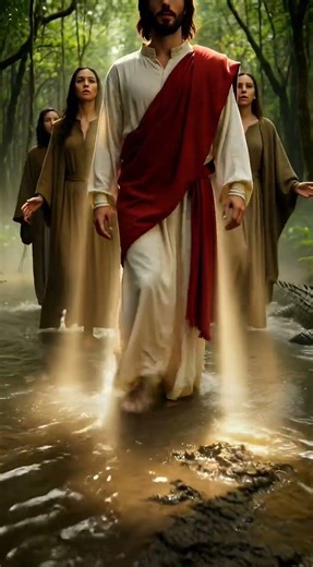 Jesus' Light in the Dangerous Swamp 🌟🐊 #jesus #jesusfreak #love #god