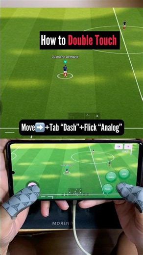 How to Do Double Touch Like a Pro ⚽ #efootball2026 #efootball