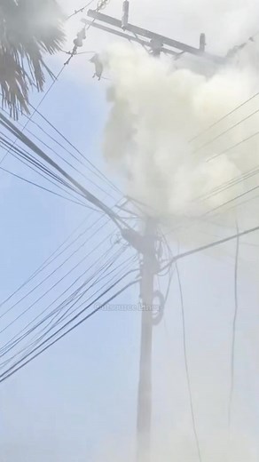 Overload Transformer 🔥 #videoviralシ #linepatrol #viralchallenge #LINEMAN #linework #millionviewsreels #linemanlife #reelsfypシ | Outsource Lines