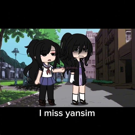 Yansim is so peak✌️😍 #gacha #givemebackmykids #ayanoaishi #yanderesimulator #memes