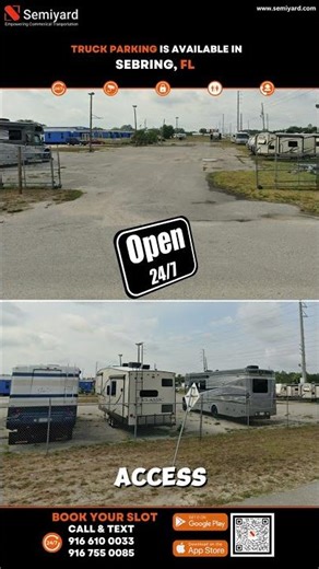 Truck Parking in Sebring, FL | Semiyard