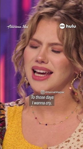 Hannah Harper's journey inspires all the moms out there to follow your dreams 🥹 - American Idol 2026