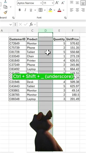 Table Split formula in Excel #excelwithvicky #excel #exceltips