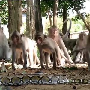 102K views · 274 reactions | The python is swallowing a monkey in front of the monkeys. #wildlife #animals #wonderful #life #foryou #picturesoflife #Lioness #Buffalo #WildlifeBattle #PredatorVsPrey #AnimalHunt #BigCatsInAction #WildlifeFootage #NatureClash | Fountain of Life Ministries International | Facebook