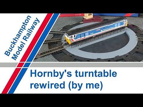 Hornby's turntable rewired (by me)