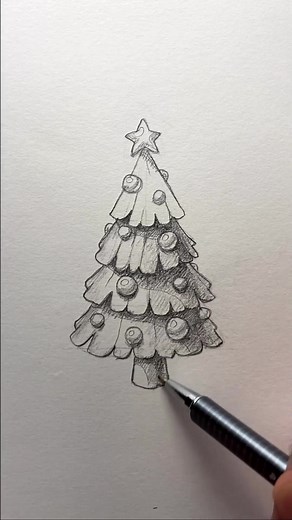 Christmas Tree Drawing Tutorial: Easy Step-by-Step Guide