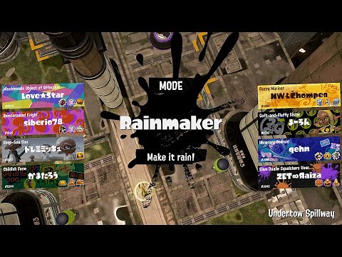 【Splatoon3】X Rank | Rainmaker #13