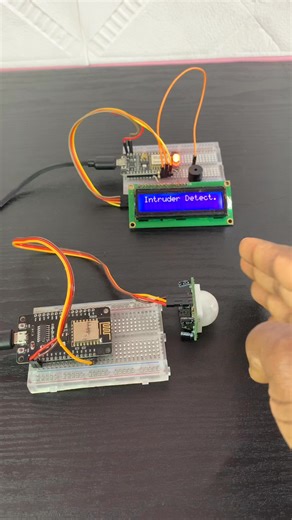 DIY Intruder Detection System using ESP8266 & ESPnow protocol communication #arduino #engineering #electronics #arduinoproject #electricalengineer #arduinobeginner #programming #uploadideaswithitamar | Upload Ideas with Itamar