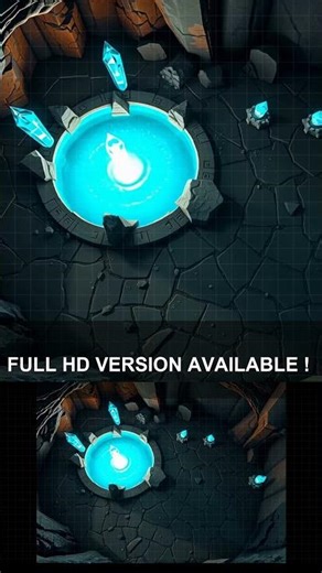 🗺️✨ Explore the Glowing Cave! 🌌 #DnD