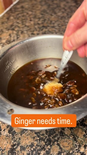 Depth comes from structure, not shortcuts. #ginger #gingerbreadbakery #bakingtok #gingerrecipes #cakebaking