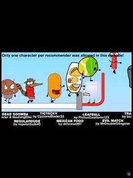 Recommend charecters in bfdi 21 at 30% speed