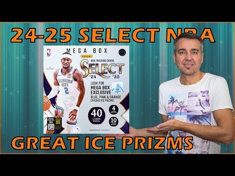 GREAT SET! Opening a 24-25 Select NBA Mega Box