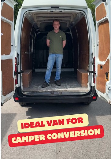 Renault Master Van for Camper Conversion at £9995