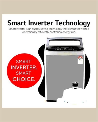 LG 7 Kg 5 Star Smart Inverter Technology Fully Automatic Top Load Washing Machine (T70VBMB1Z, Aut...