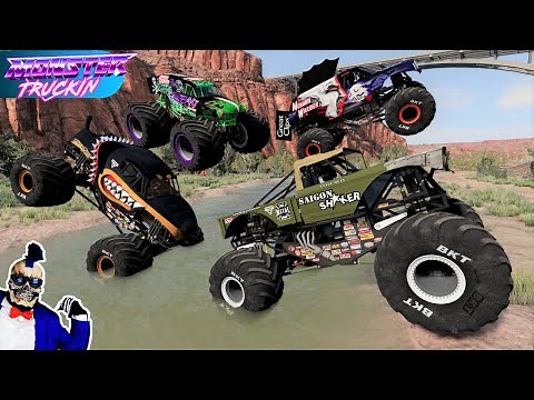 Monster Truck Mud Battle #28 | BeamNG Drive | Mace Mace Tv