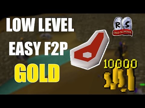 Fast Gold For New / Low Level F2P Players | Raw Rat Meat Method OSRS