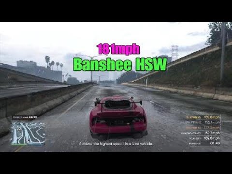🏁 Banshee HSW Hits 181mph! 🚀💨