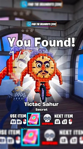 HOW TO GET TicTac Sahur 🕰️ ! #fortnite #stealabrainrot