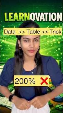 XLOOKUP using Table Name & [ ] | Second Sheet Open செய்யாம Formula | Excel Tamil #xlookup #exceltami