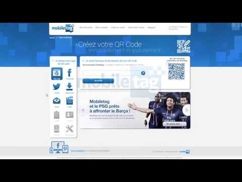 Créer un QR code Email