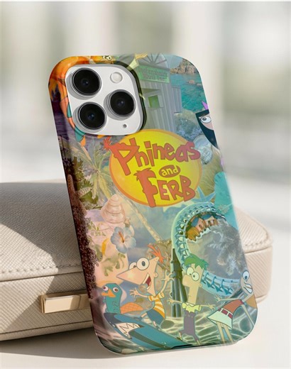 Summer Cartoon Adventure Phone Case – Tropical Kids Animation iPhone Cover - Etsy