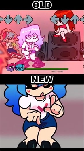 FNF - Sky: REBORN [OLD VS NEW 3] [1 Million Update] (FNF MOD) #shorts